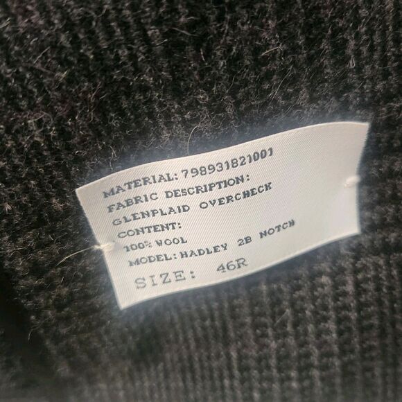 NEW Ralph Lauren Purple Label Blazer 46 R Hadley Hand Tailored Plaid Wool Jacket - Picture 9 of 16